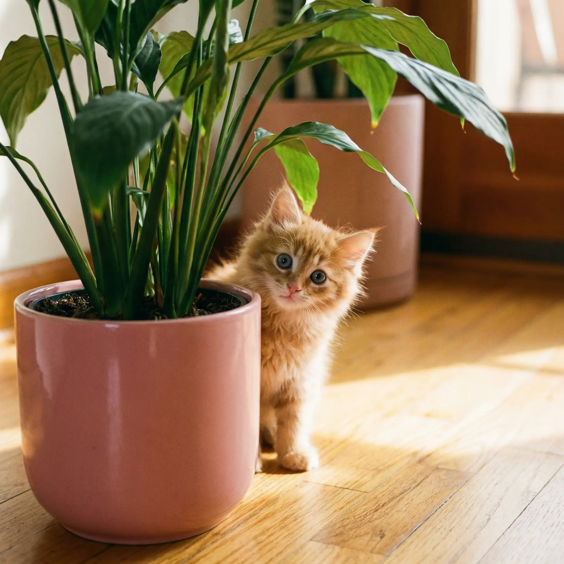 小猫从花盆后探头 - 原来我很爱你免费观看全集